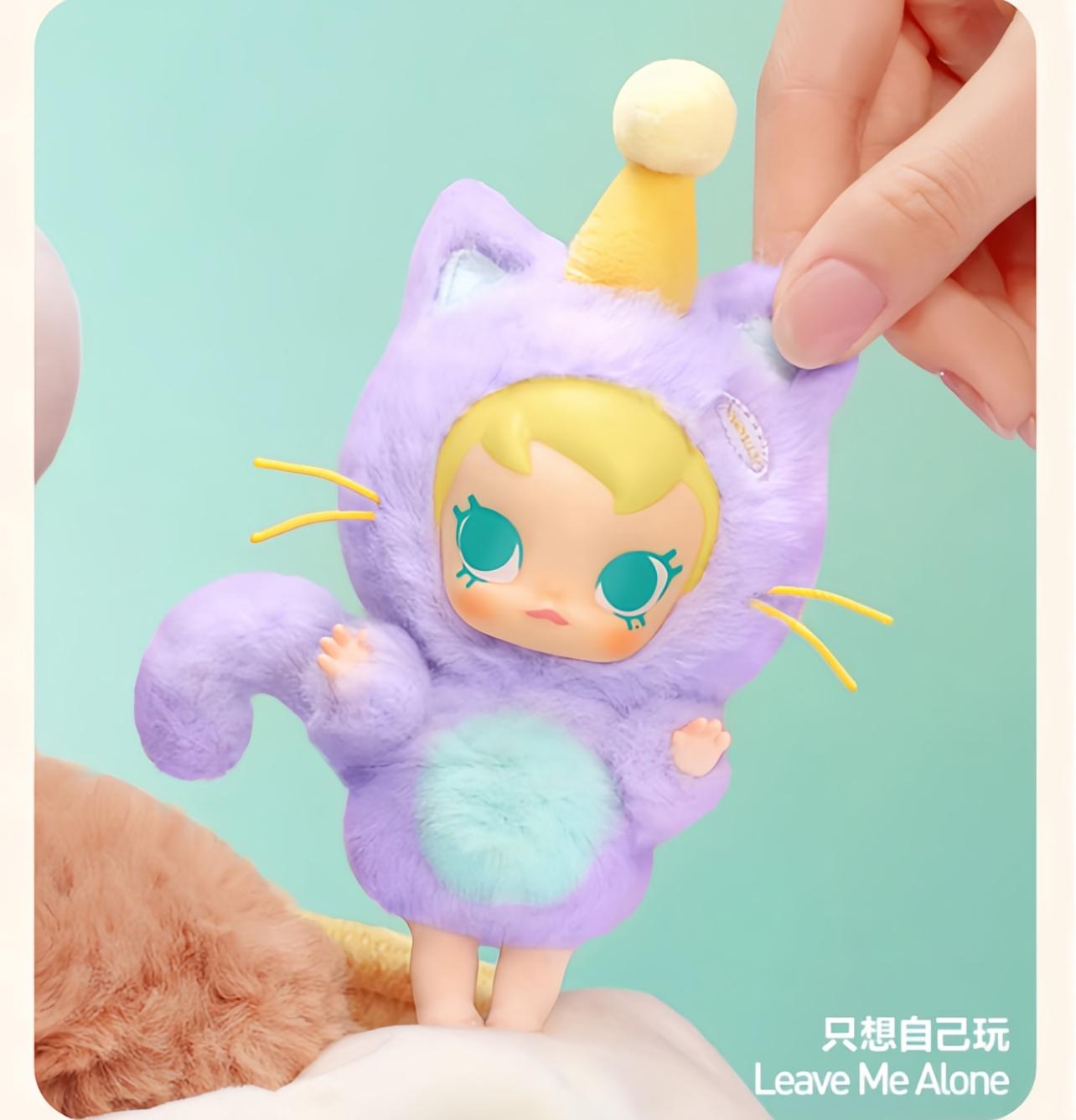 

POP MART Серия карманных друзей малышки Молли – Мягкий винил, сюрприз-бокс (Одинарная коробка / Полный набор из 6) Confirmed-Alone