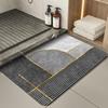 Diatomaceous Earth Non-Slip Quick-Dry Bathroom Mat: Absorbent & Dirt-Resistant