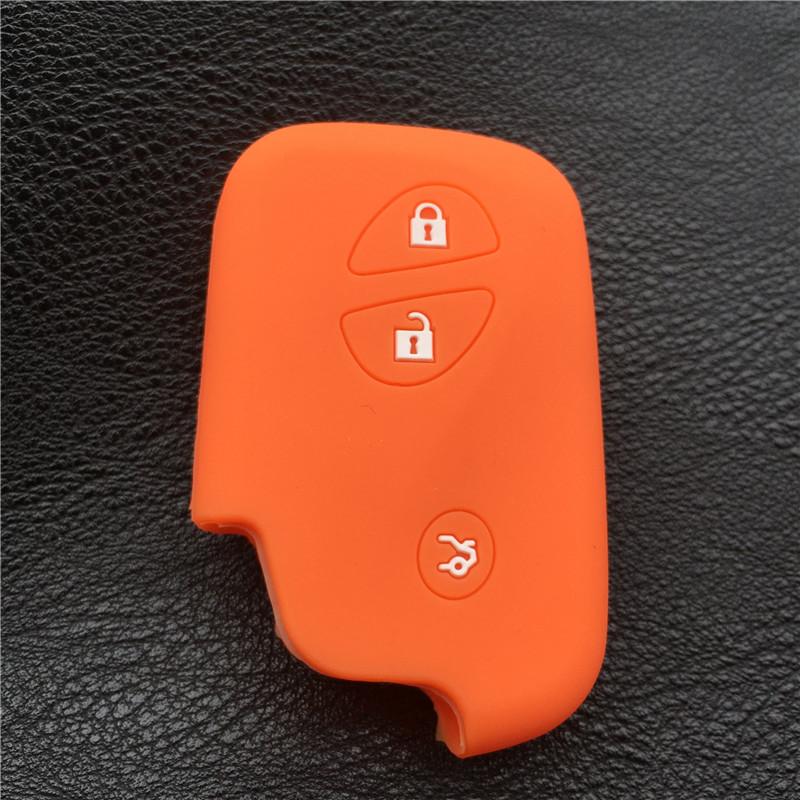 Silicone rubber car Key fob Cover case shell holder sticker For BYD S6 S7 G3 L3 M6 L6 E6 F0 F3 3button Smart Remote key