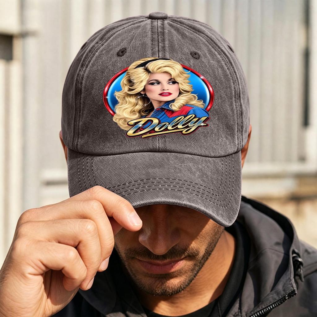Unisex Retro Baseball with Fashion Print for Men and Women Everyday Wear