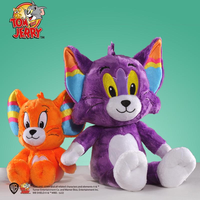 Anime Tom And Jerry Plush Toy Cartoon Movie Figures Cat Mouse Cute Plushies Stuffed Animal Doll Toys For Kids Gift