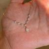 2026 Exquisite Sparkling Luxury Water Drop Necklace - Lightweight Niche Clavicle Chain Gift for Girlfriend