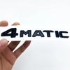 Für Mercedes Benz ABCEGS ML SL CL GLA CLA Klasse AMG 4MATIC 4 MATIC Kofferraum Chrom Mattschwarz Buchstaben Emblem Abzeichen Aufkleber