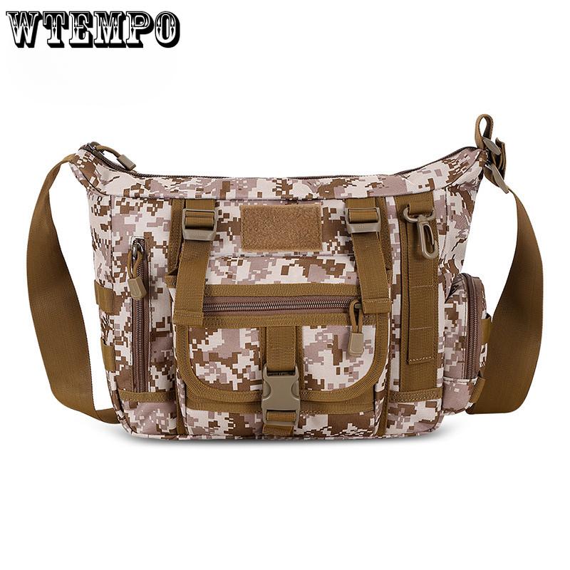 Torba na ramię w kamuflażu Torba na komputer męska Duża torba crossbody Torba męska Torba rekreacyjna