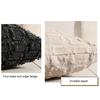 Pillow Cover Breathable Double-Sided Checkered Style Pillow Case Living Room Sofa Bedroom Office Throw Pillowcase