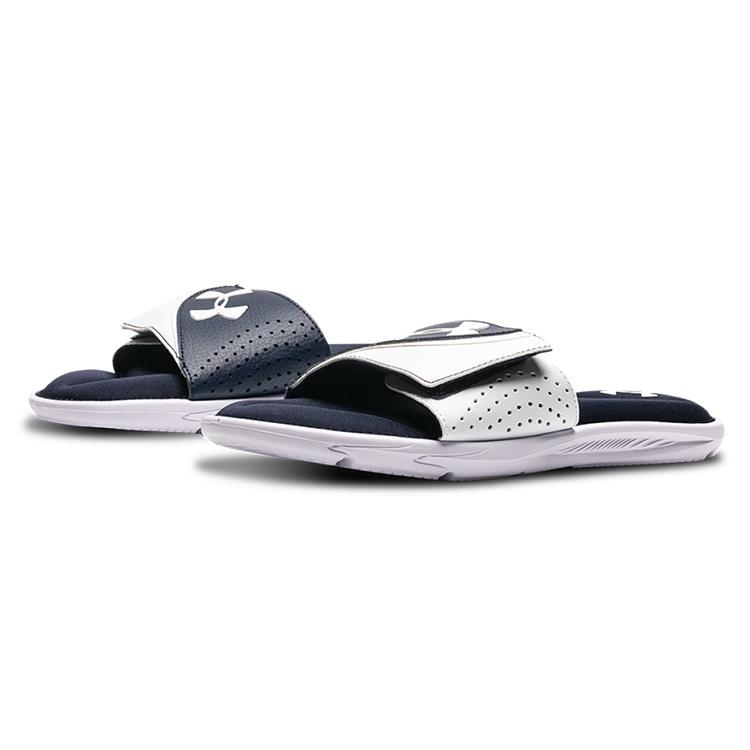 Under Armour Ignite VI Slippers White/Blue Men's 3022711-101