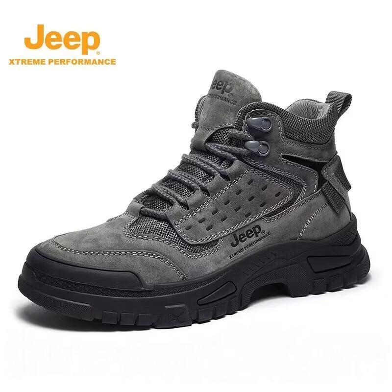Jeep Men s Outdoor Anti-Slip Hiking  Travel Shoes 41
