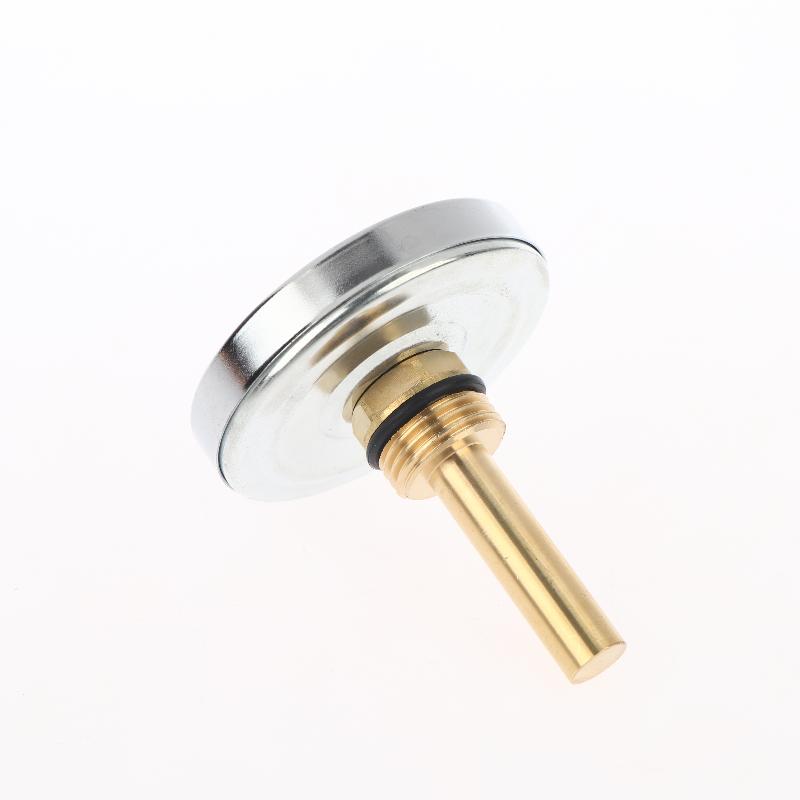 High Quality Bimetallic Thermometer 120C Water Temp Gauge Copper Sheath Suitable for Industrial Tank