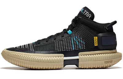 Li Ning Badfive 3 Ultra Breathable Support Rebound Mid Top Basketball Shoes Men's Black ABFS011-3