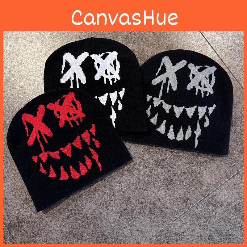 Venom Pattern Knit Beanie Cap With Warmth Trendy Design Hat For Winter Gift