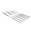10pcs Makeup Brush Set Fibre   Loose Powder Brush Professional Cosmetic Brush Set for Face Eye