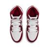Air Jordan 1 Retro High OG PS Artisanal Red Kids Sneakers White Team-Red FD1412-160
