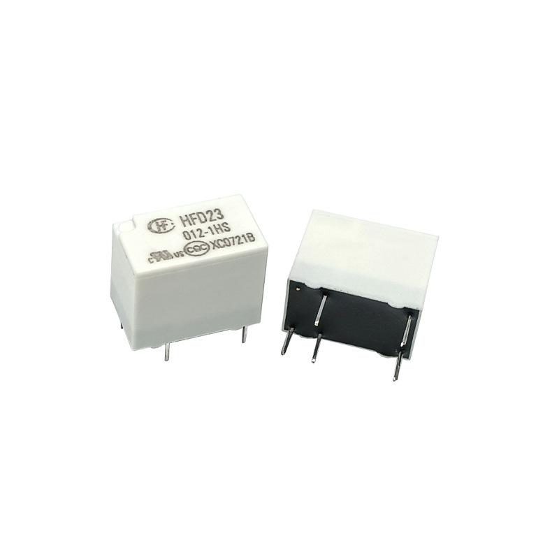 Hongfa Signal Relay HFD23-1HS: 1 Normally Open Group, 5 Pins, 4A