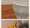 Hand-Carved Chinese Zen Ceramic Vase for Dried Flowers - Home Decor