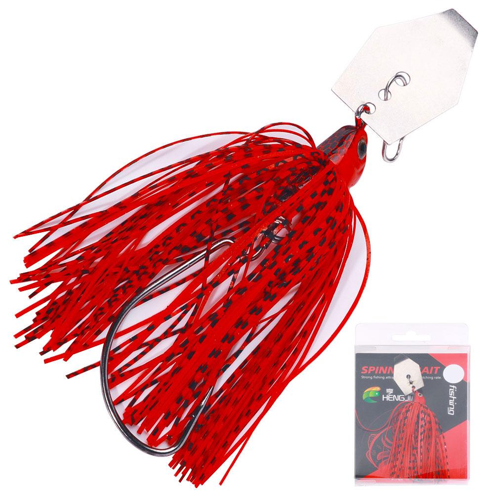 Chatterbait Fishing Lure Wobbler Spinner Bait Blade Jig Swimbait for Bass Pike Silicone Skirt Artificial Baits 15g 20g