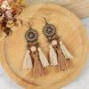 Bohemian Ethnic Tassel Earrings - Tribal Style for Holiday Travel Photography