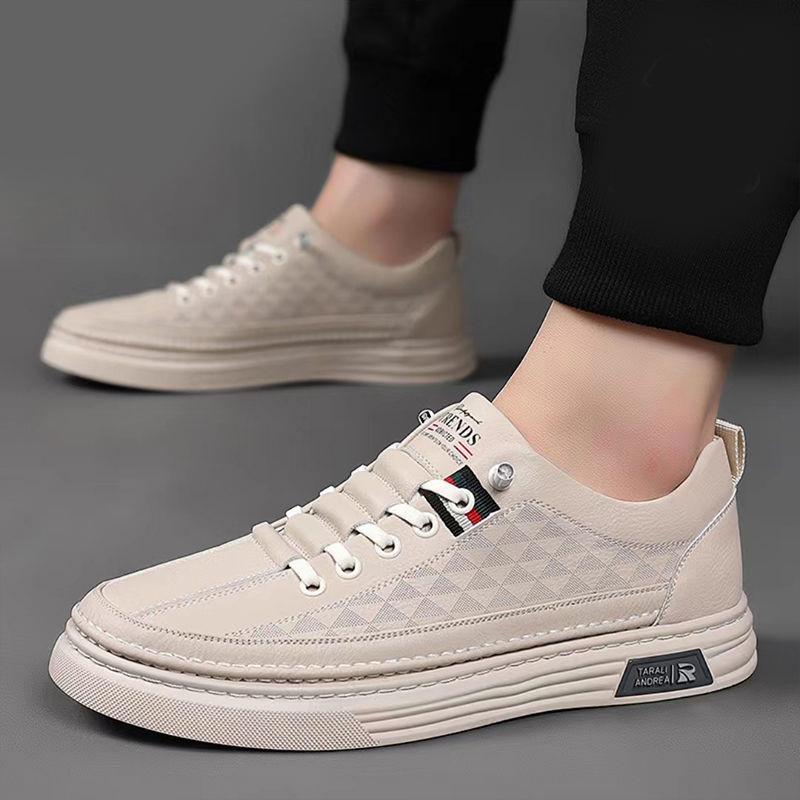 

Paul 2025 summer new little white shoes men s casual shoes trend versatile sports board shoes breathable shoes men 44