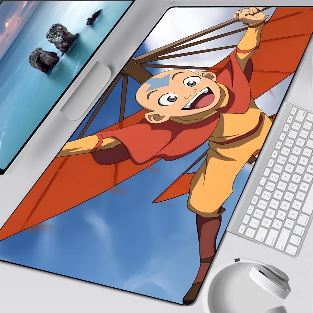 A-Avatar The Last A-AirbenderES Mouse Pad Rubber Mat Laptop Xxl Mousepad Notebook Gamer Computer Table Gaming Accessories