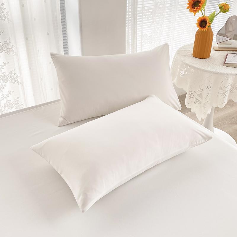Japanese Style Solid Color Pillowcase - Single or Pair Pack, 48*74 cm