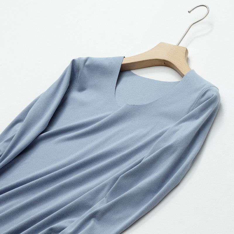 Plus Size Women's Seamless Slim Fit Warm Vest - Brushed Fabric for Autumn & Winter, High Elasticity Base Layer Top