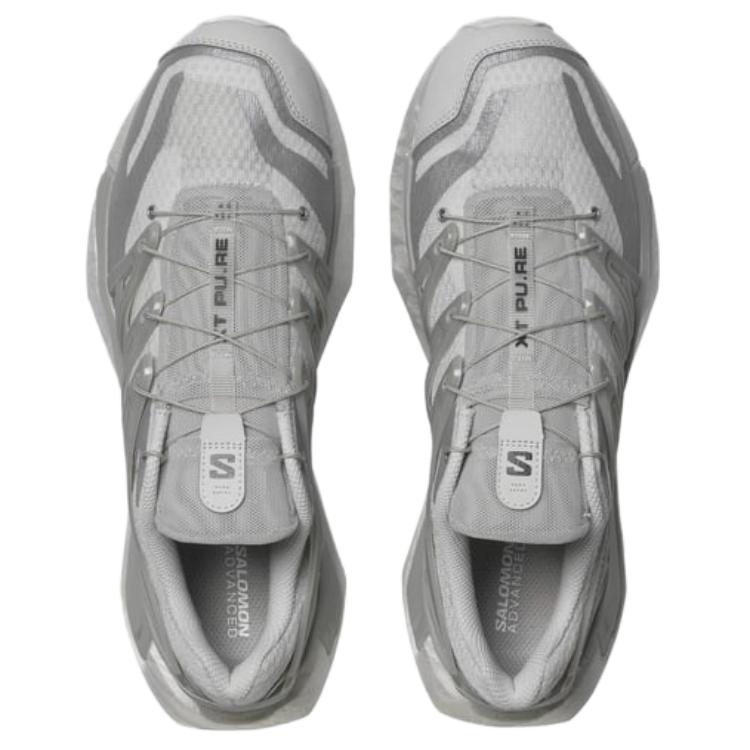 SALOMON XT PU.RE Advanced Grey Violet Sharkskin Unisex Sneakers Flint-Grey L47604700