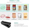 Mini Bag Sealer 2 in 1 Rechargeable Portable Bag Vacuum Heat Sealer&Cutter for Plastic Snack PVC Bags Outdoor Picnic Campaign