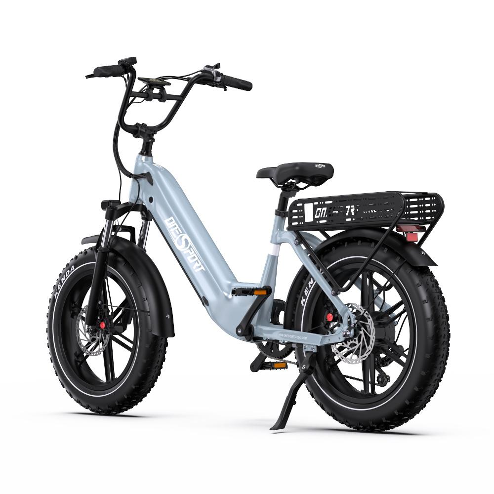 ONESPORT OT08 E-Bike für Erwachsene - 500W Reaktionsschneller Motor 48V18Ah Abnehmbarer Akku 120KG Tragfähigkeit Perfekt für den täglichen Gebrauch