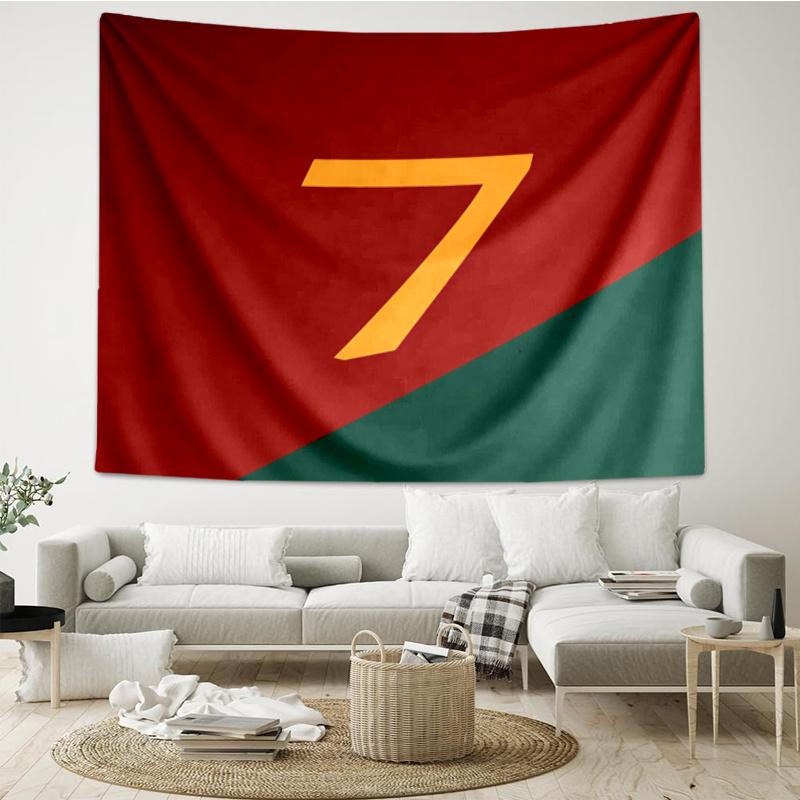 7 Print Tapestry, Backdrop, Easy Setup, Ideal for Bedroom, Office & Living Room, with Aesthetic Wall Hanging Decor.