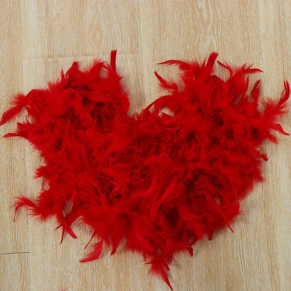 2M Party Costume Party Decoration Fluffy Cosplay Feathers Apparel Fabric Feather Boa Strip Grament Accessaries