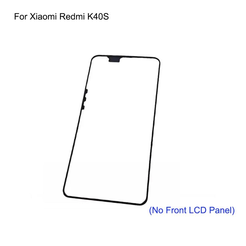 

For Xiaomi Redmi K40S Front Housing Chassis Plate LCD Display Bezel Faceplate Frame (No LCD) For Xiaomi Red mi K 40S