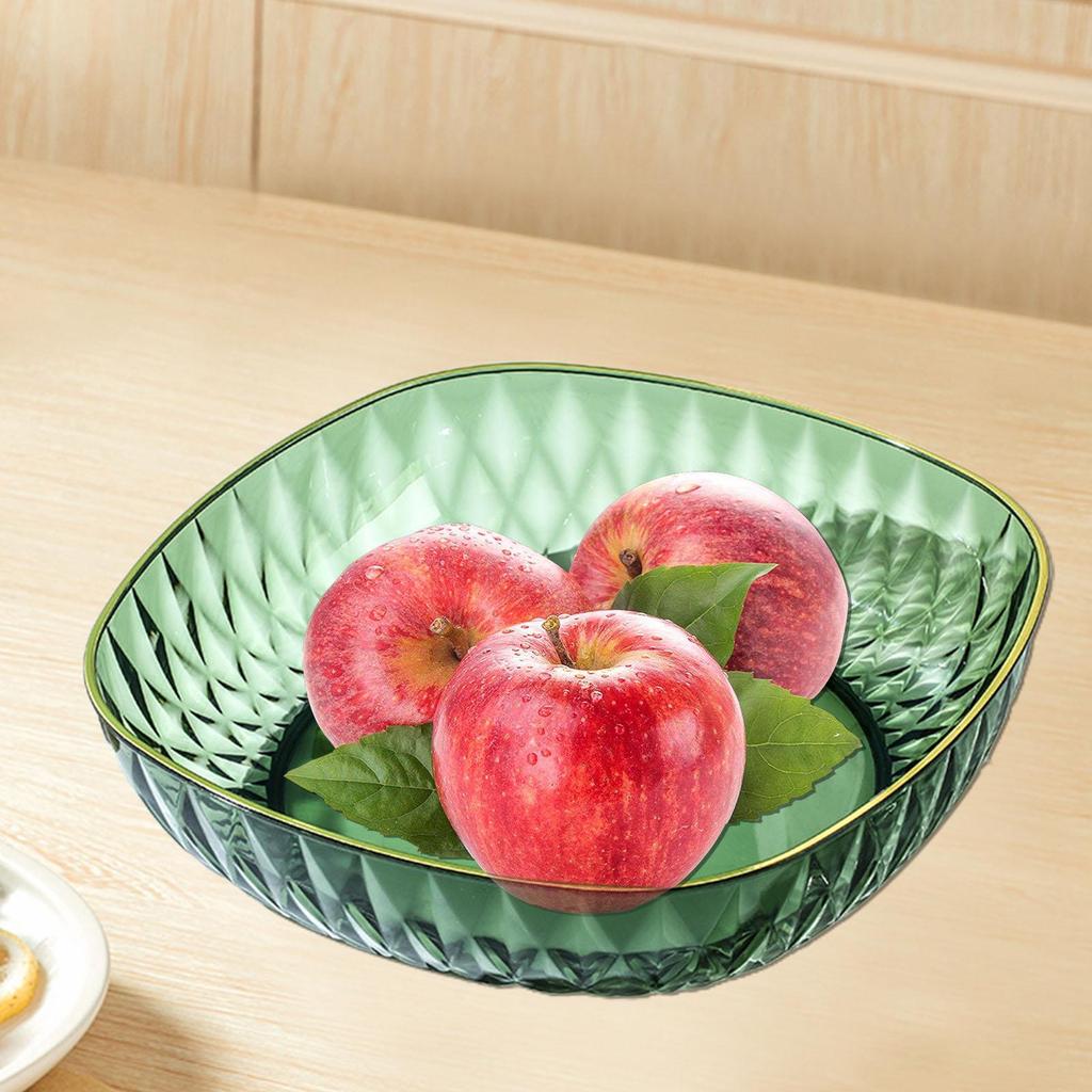 Countertop Fruit Bowl Bread Dish Plate for Table Centerpiece Vegetables Home