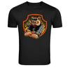 Biker Boar Mechanic Hog Rider Graphic T Shirt