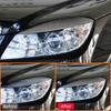 Kohlefaser Auto Frontscheinwerfer Zierleisten Scheinwerfer Augenbrauenrahmen Dekoration Aufkleber Für Mercedes Benz C-Klasse W204 2007-2014