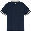 New MLB Polo Shirt Unisex Marine Blue 3APQB0253-09NYS