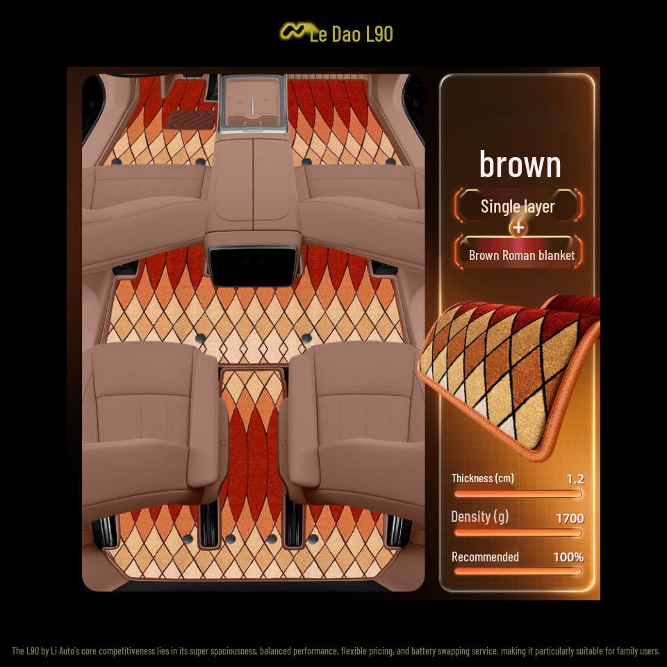 Compatible with L90: TPE Car Floor Mats & Accessories for 25 Models