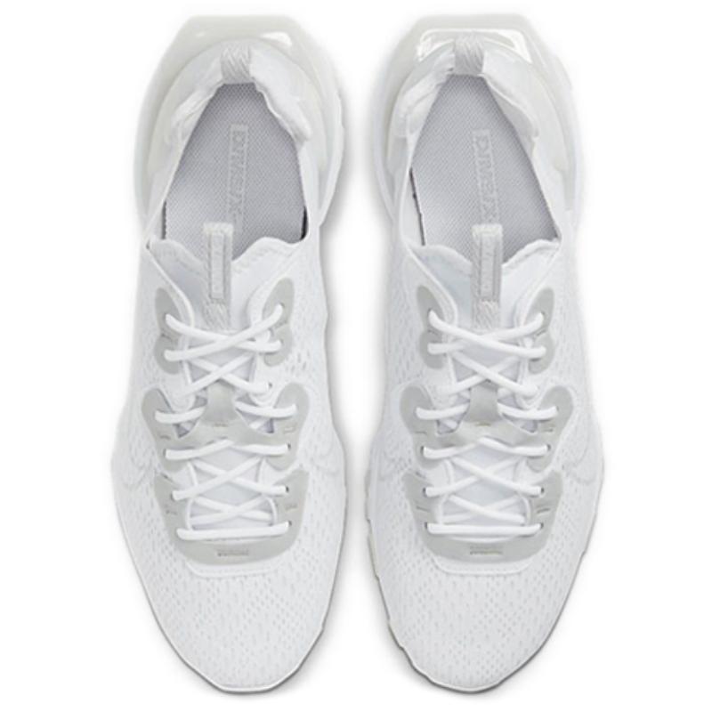 Nike React Vision White Light Smoke Grey Sneakers CD4373-101