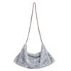 Plüsch-Ketten-Schultertasche im koreanischen Stil, mehrfarbig, großes Fassungsvermögen, Damen-Mode Nischendesign Handtasche.