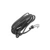 SAGISAKA Bicycle Rubber Rope, Color Tight, 2m, Black, 33736