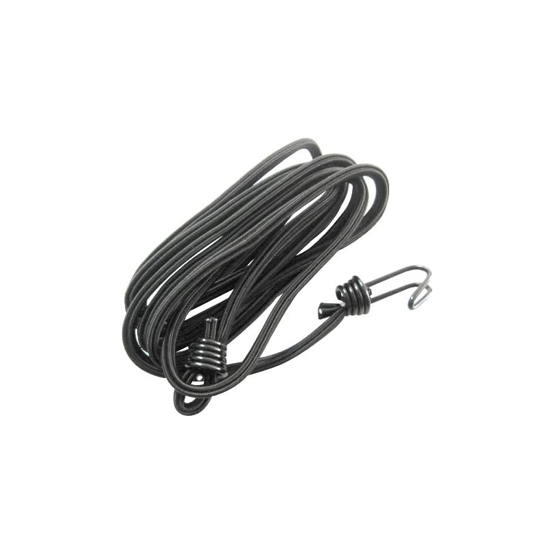 SAGISAKA Bicycle Rubber Rope, Color Tight, 2m, Black, 33736