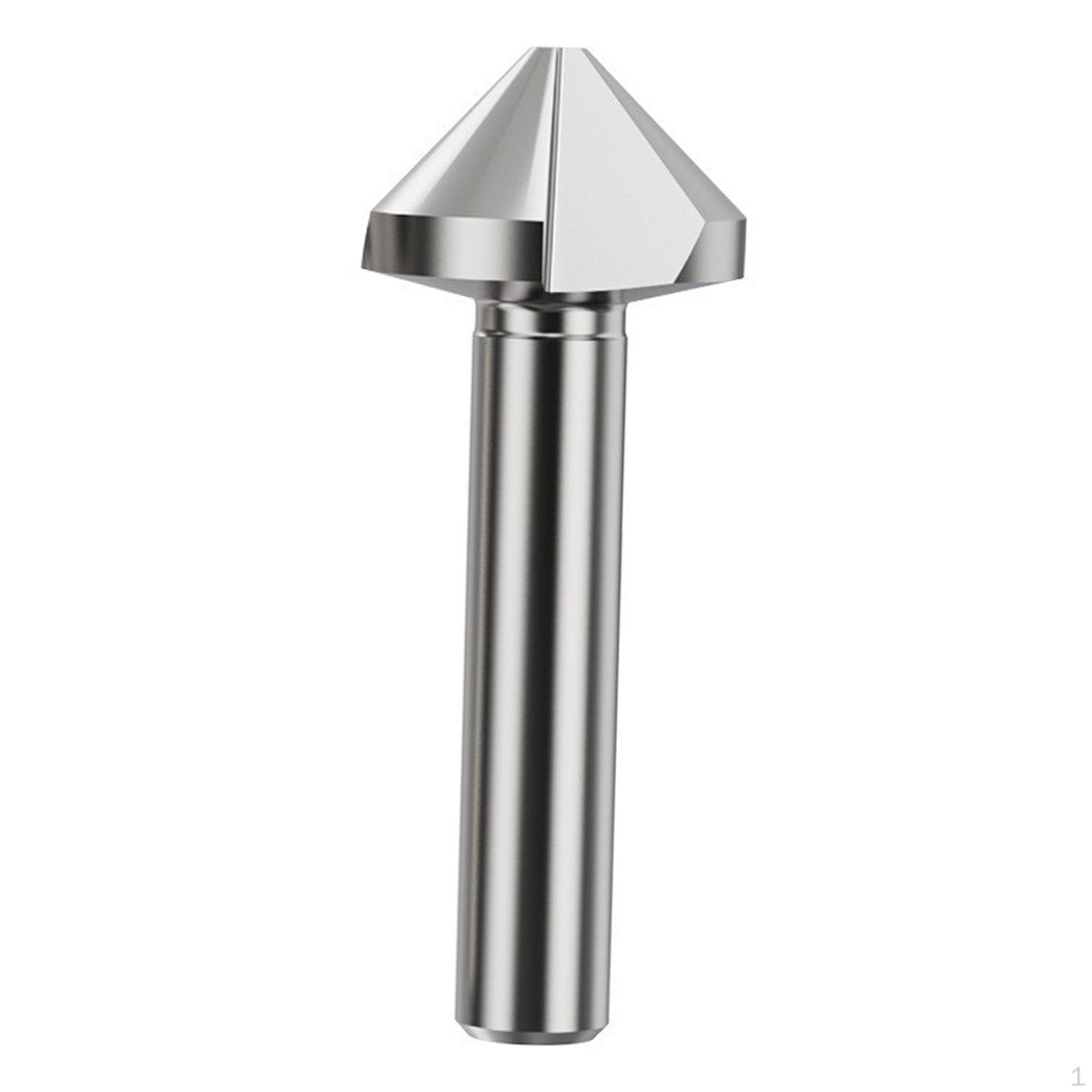 

Сверло-зенковка Инструмент для снятия фаски Инструмент для снятия заусенцев Концевая фреза HSS Удаление заусенцев Снятие фаски 1 Flute 1pc