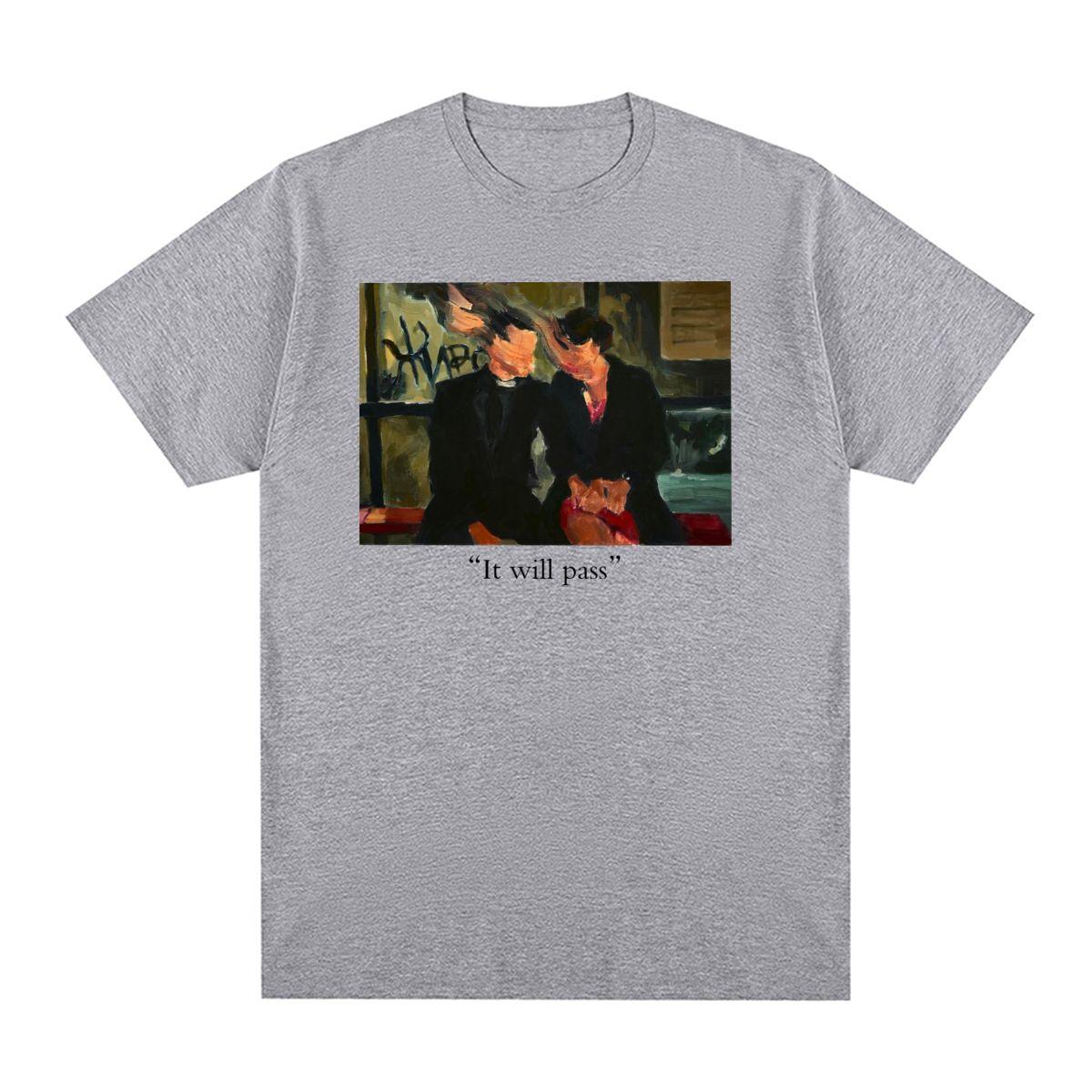 XIXI Fashion Fleabag Het gaat voorbij Vintage T-shirt Katoen Heren T-shirt Nieuw T-shirt Dames Tops M