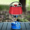 1L Portable Travel Kettle Camping Kettle Outdoor Silicone Kettle Stainless Steel Bottom for Travel Picnic for Hiking