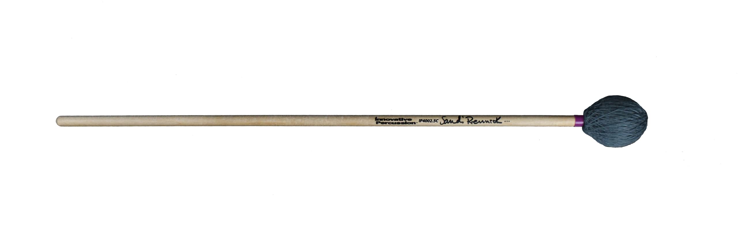 

Innovative Percussion Sandy Rennick Series Medium Hard Marimba Mallet IP4002.5C