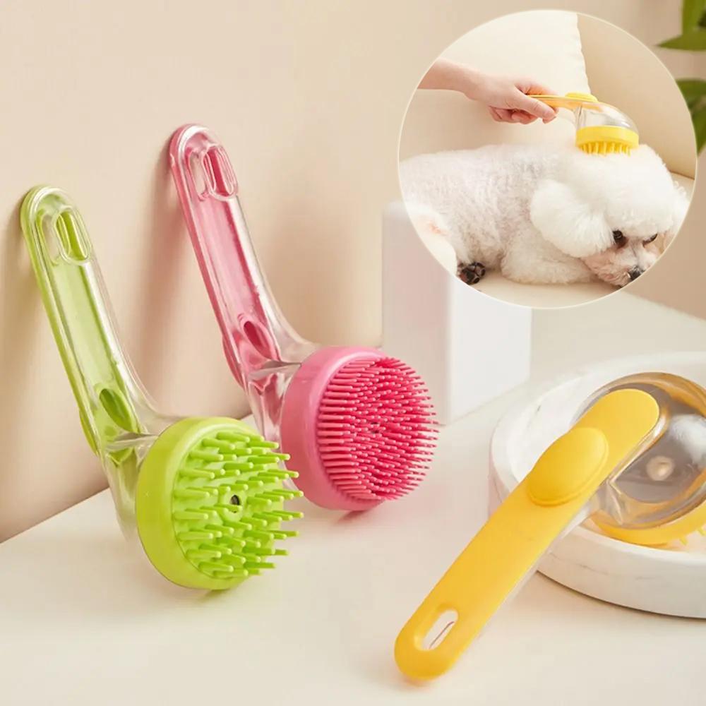 Hunde Katzen Haustiere Bürste Haustier Badebürste Reinigungsbürsten Langer Griff Duschbürste Haustierbedarf Katze Hund Haustier Pflegekamm Für Haustierprodukte