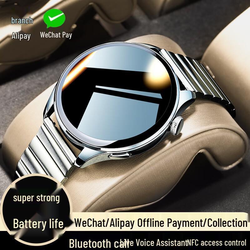 2025 Smartwatch 8: Waterproof, Heart Rate, Blood Pressure & Oxygen Monitor, Bluetooth, Multifunctional Payment, Sport Mode.