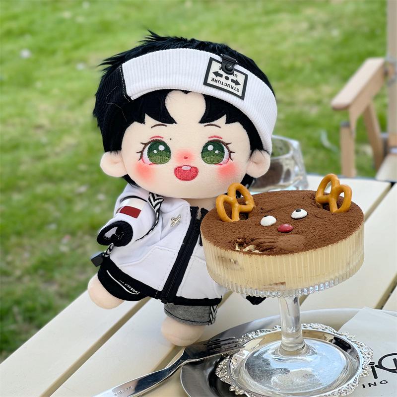 20cm Hou Minghao Monkey Doll Plush Celebrity Toy Festival Gift