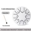Ethereal Children's Mini Steel Tongue Drum - 3-inch & 4-inch, 8 Tones, Beginner Friendly