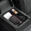 For Volkswagen VW Golf 8 Mk8 2019~2026 Car Door Armrest Storage Box Sundries Tidying Tray Multipurpose Organizer Bag Accessories