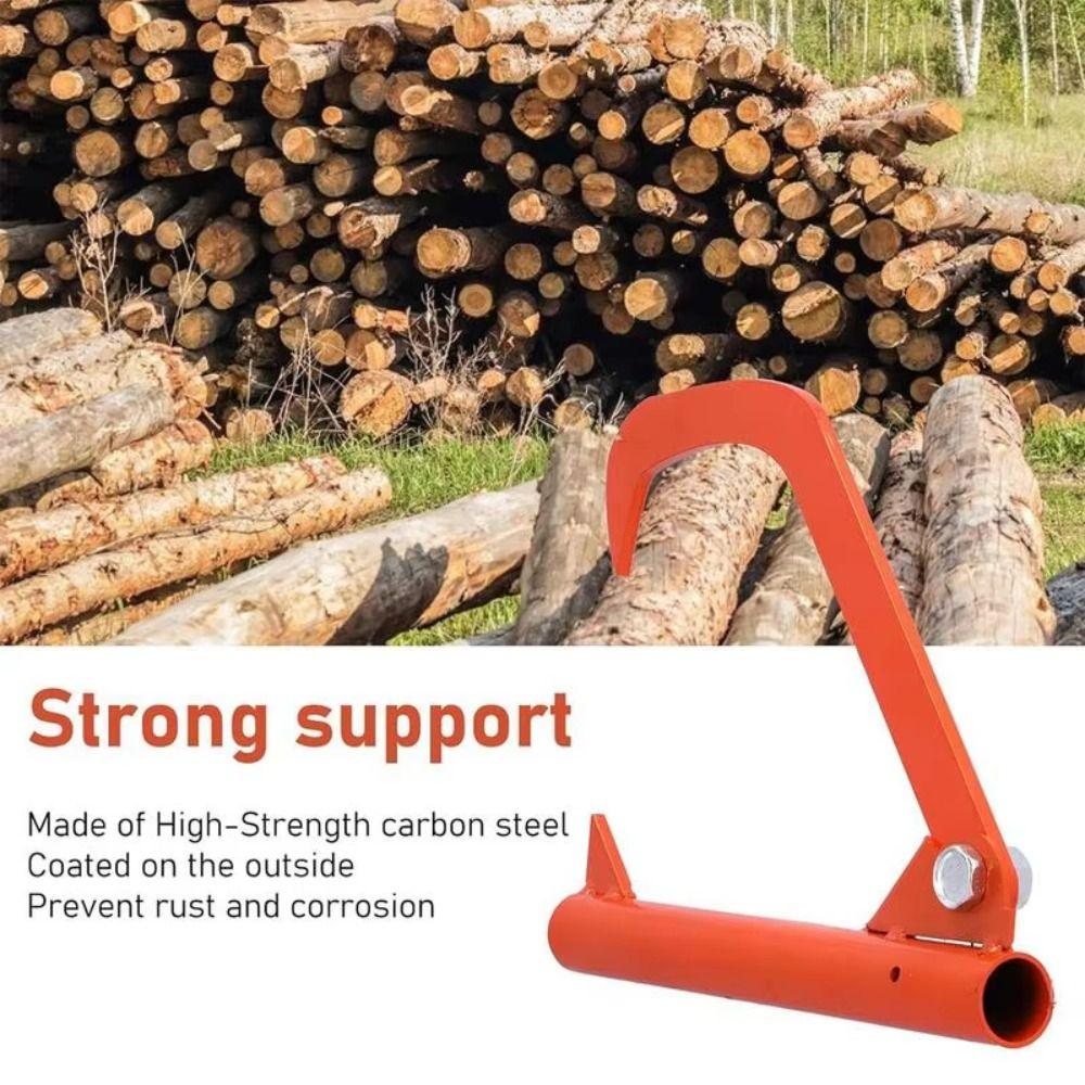 Rustproof Log Splitter Tool Steel Construction Log Puller Tree Cutting Tool Home Garden