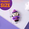 50Pcs Soft Ghost Squishy Toy Anxiety Relief Realistic Pumpkin Pinch TPR Fidget Toy  for Kids Adults